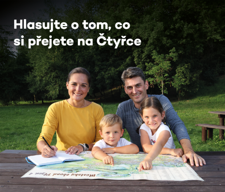 Hlasujte o&nbsp;tom, co si přejete na&nbsp;Čtyřce