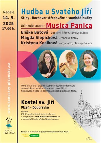 Hudba u sv. Jiří 14.9.2025-plakát Hudba u sv. Jiří 14.9.2025-plakát