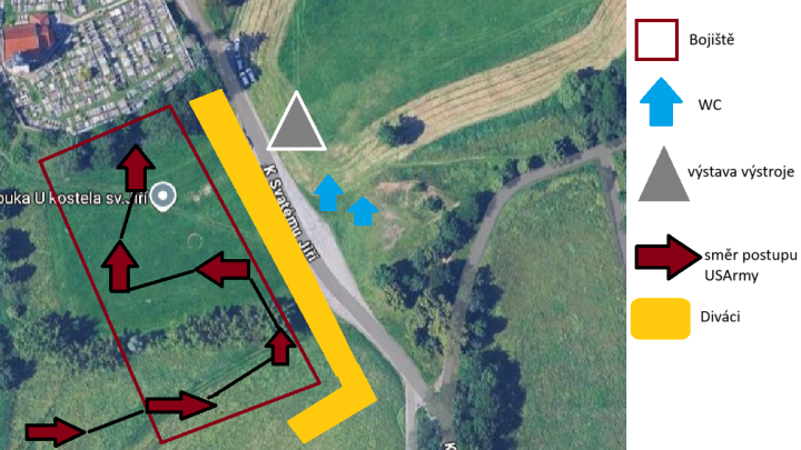 Mapka u&nbsp;sv Jiří