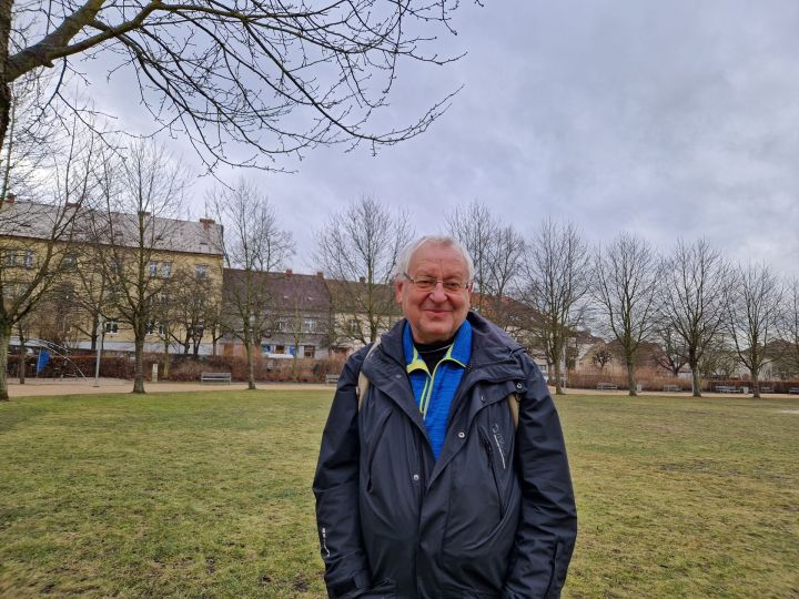 Václav Cílek na Habrmannově náměstí