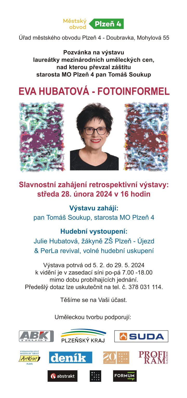 Výstava pozvánka líc